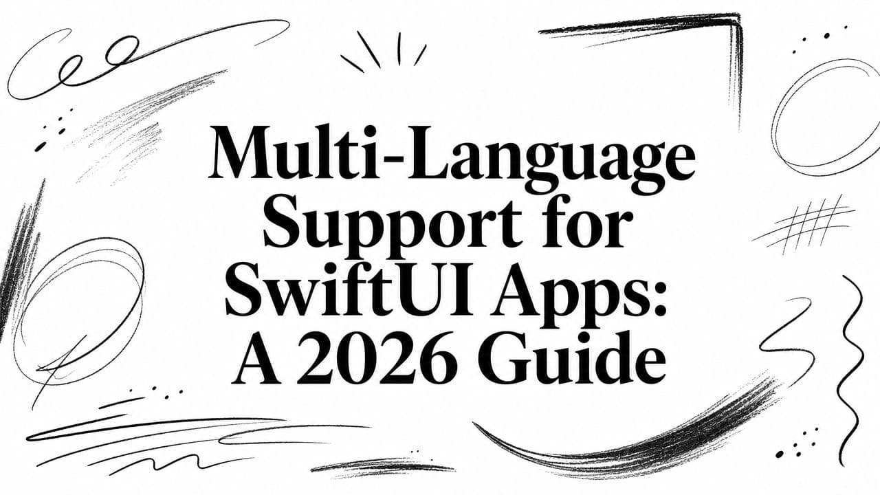Multi-Language Support for SwiftUI Apps: A 2026 Guide