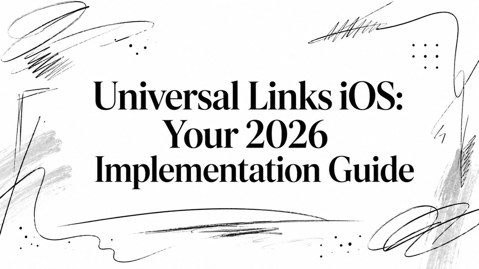Universal Links iOS: Your 2026 Implementation Guide