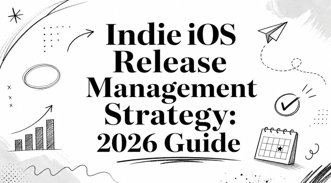 Indie iOS Release Management Strategy: 2026 Guide